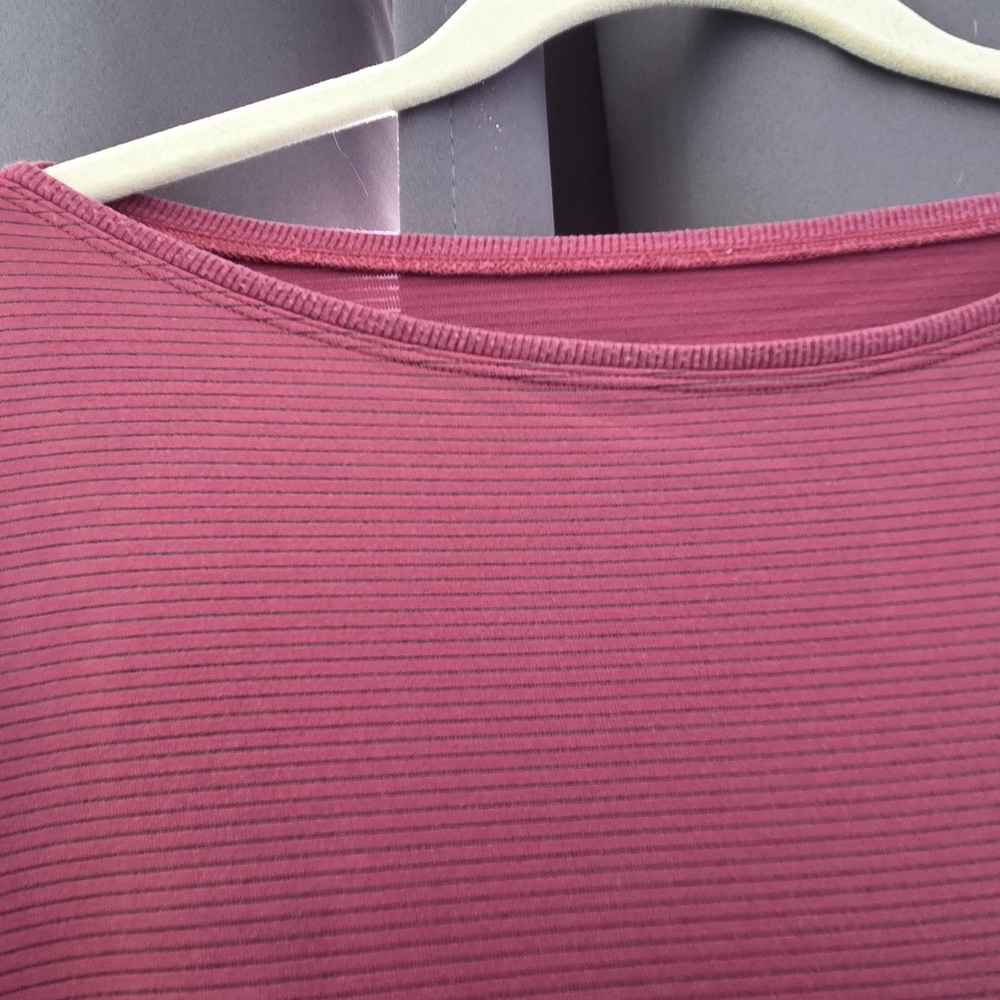 lululemon Burgundy Long Sleeve Top - Picture 5 of 6